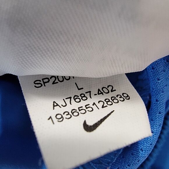 Nike Running Shorts Mens Large 6" Blue Challenger Lined Dri-Fit Gym AJ7687-402 - Picture 10 of 11